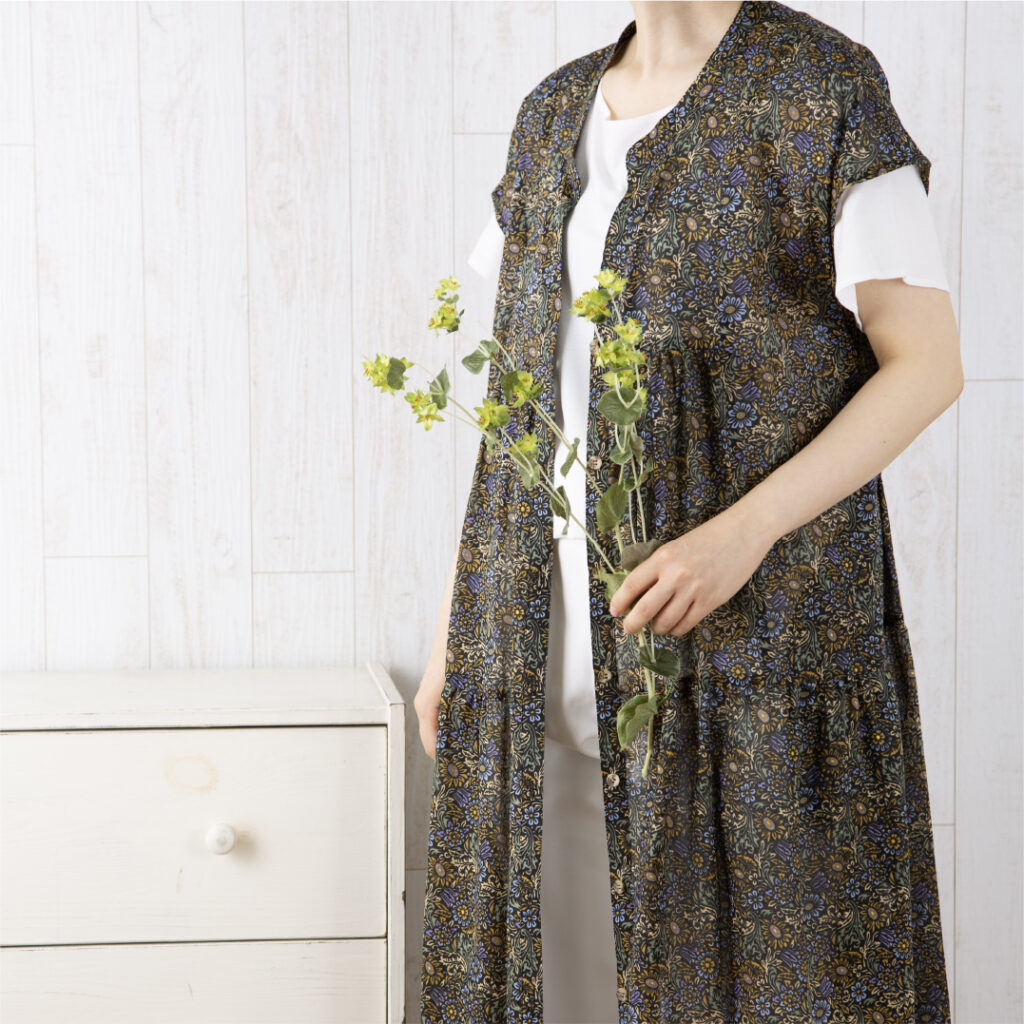 フレンチティアードワンピース　ソグド