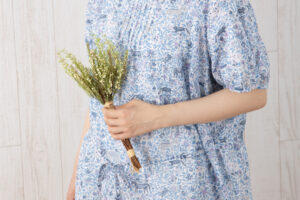 ラグラン半袖チュニック　オアシス