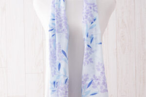 ガーゼチーフ　木の間（このま）ブルー