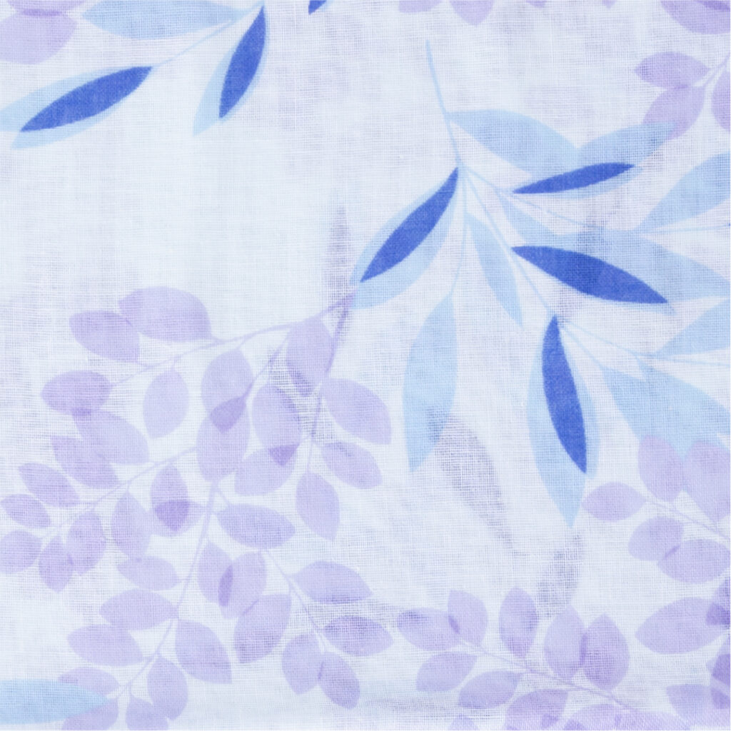 ガーゼチーフ　木の間（このま）ブルー