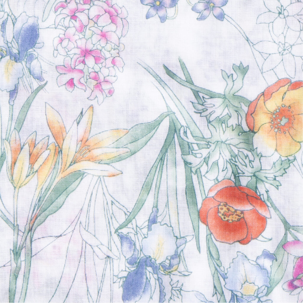 ガーゼチーフ　ブーケ　マルチ