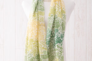 ガーゼチーフ　セダム　グリーン