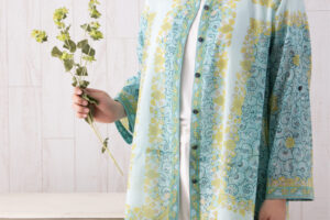 スタンドカラーブラウス　バリ