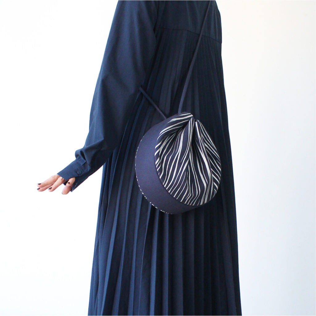 KYOTO BLUE 3way 帆布しずくバック