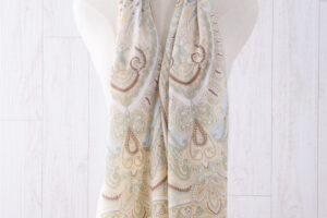 綿ローンロングスカーフ アブラシュ・ボテ