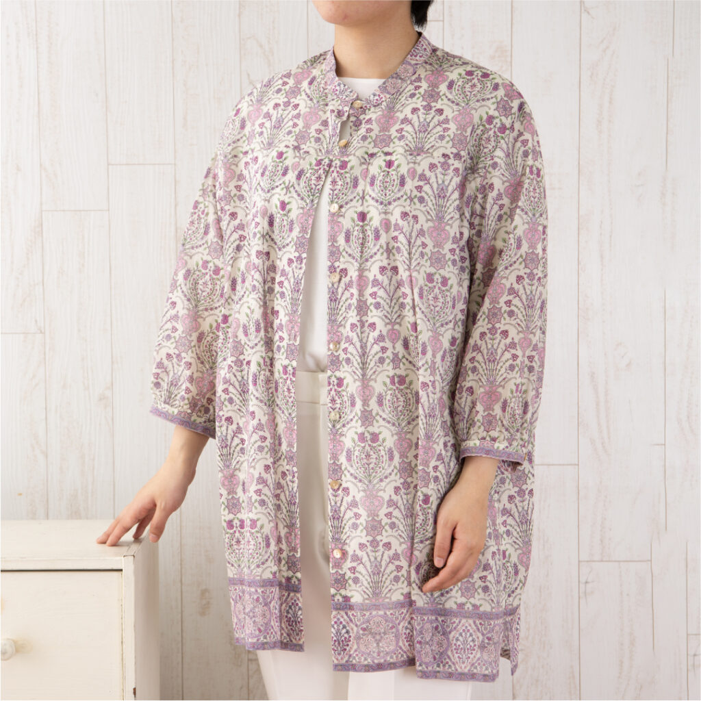 スタンドドロップショルダーチュニック　ゴルダニ  