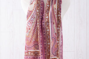 綿ローンロングスカーフ アブラシュ・ボテ