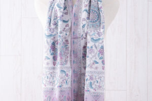 綿ローンロングスカーフ シラーズ　